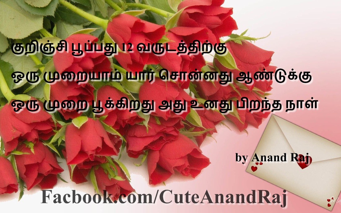 Cute Birthday Wishing Greetings | Tamil.LinesCafe.com