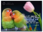 New Love Images With Love Sms In Tamil
