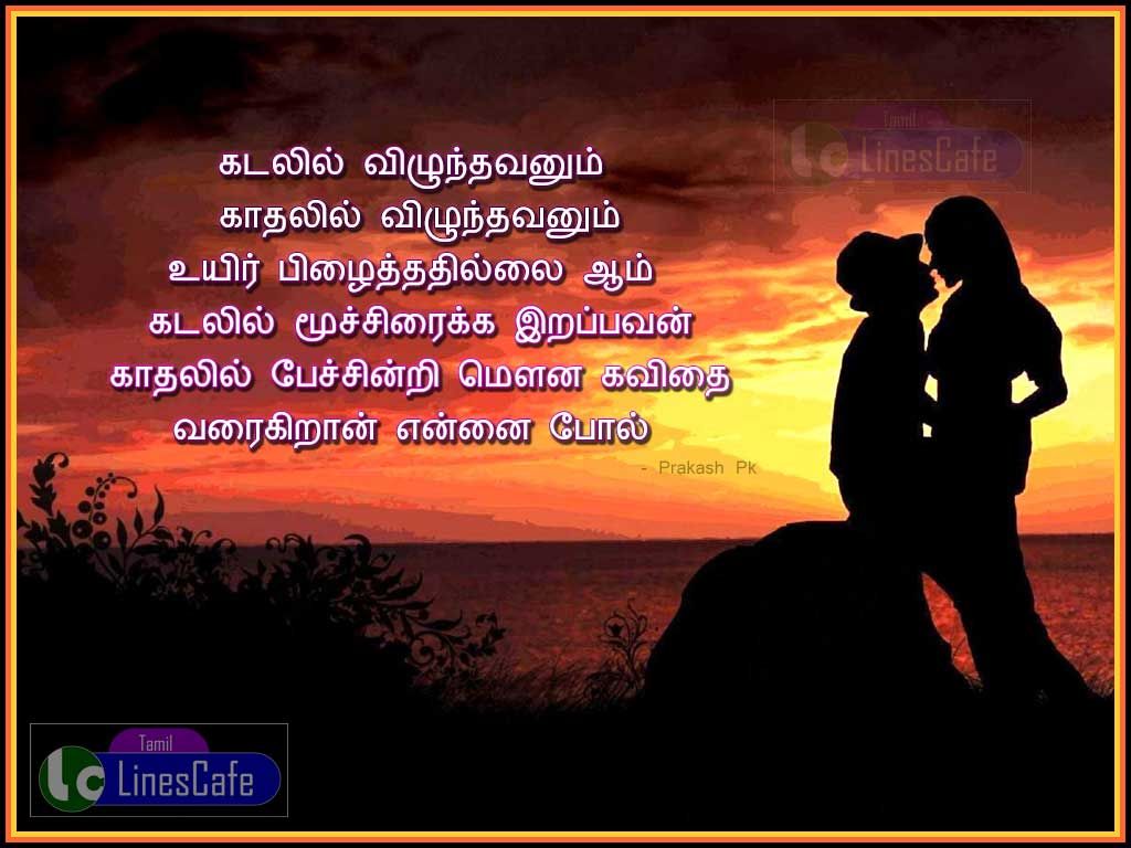 Tamil Kadhal Quotes Images | Holidays OO
